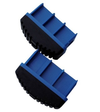 Stopki drabiny Krause Stabilo 77x25 mm - para