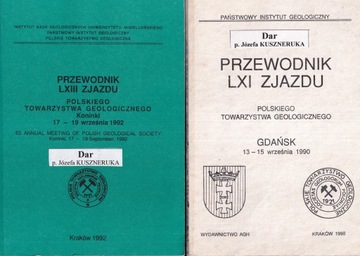 Geologia Towarzystwo Geologiczne Zjazd Przewodnik zjazdu