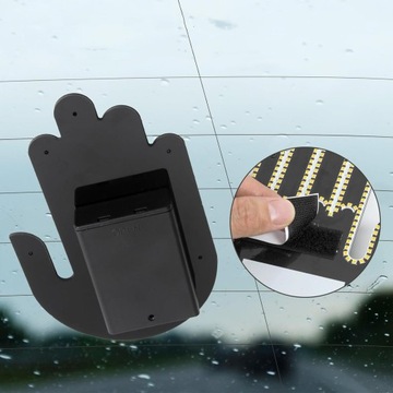 Светодиодный индикатор жестов HAND для среднего пальца заднего стекла автомобиля + ДИСТАНЦИОННЫЙ