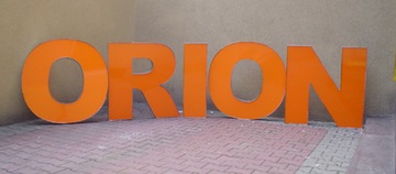 Napis HOTEL wys. 50 cm, litery blokowe, świecące