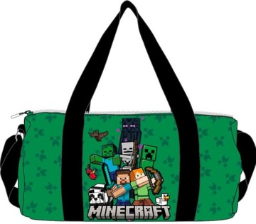 Torba sportowa podróżna na basen Minecraft