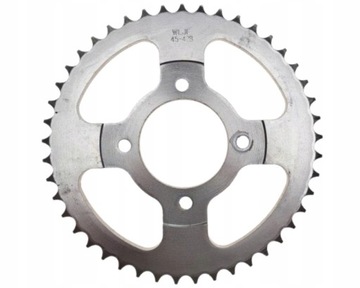 ZĘBATKA TYLNA TYŁ 45z 428 MOTOCYKL JUNAK RX ONE ROMET ZIPP 125 4T JAKOŚĆ