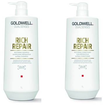 GOLDWELL RICH REPAIR Zestaw Odbudowujący