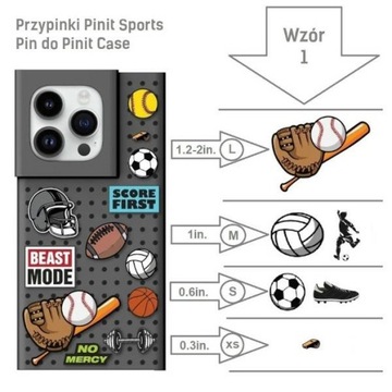 Pinit Sport Pin для корпуса Pinit, модель 1