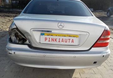 Mercedes Klasa S W220 Sedan 3.2 V6 (320) 224KM 2001 Mercedes-Benz Klasa S AUTOMAT Okazja 3.2 Benzyna 224KM, zdjęcie 10