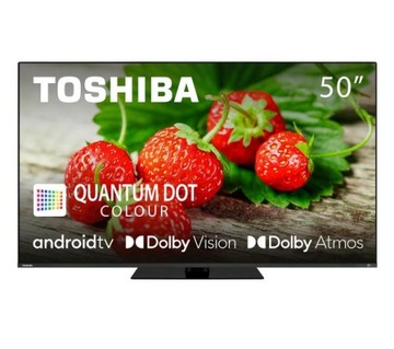 Telewizor QLED Toshiba 50QA7D63DG 50'' 4K UHD Android TV
