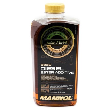 Mannol Diesel Ester Zmniejsza Spalanie do 10% 1L