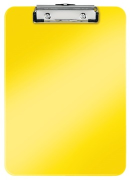 Clipboard A4 LEITZ WOW żółty
