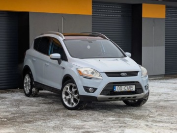 Ford Kuga I 2.0 Duratorq TDCi 163KM 2010 Ford Kuga Panorama Navi Kamera Alu Tempomat Serwis Gwarancja 2.0 Diesel, zdjęcie 2