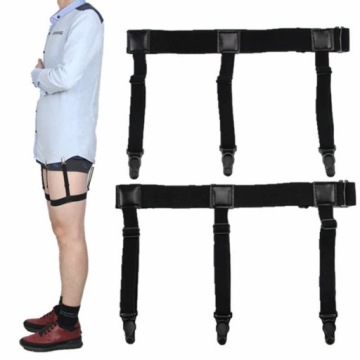 ПОДСТАВКИ ДЛЯ РУБАШКИ МУЖСКИЕ, ЧЕРНЫЕ, 2 ШТ.