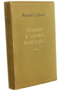 Studia z teorii wartości opartej na pracy Ronald L. Meek [1958]