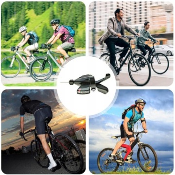 ПРОФЕССИОНАЛЬНЫЙ КОМПЛЕКТ ТРИГГЕРНОГО ПЕРЕКЛЮЧАТЕЛЯ 3X8 СКОРОСТИ, ВЕЛОСИПЕДНЫЙ ПЕРЕКЛЮЧАТЕЛЬ