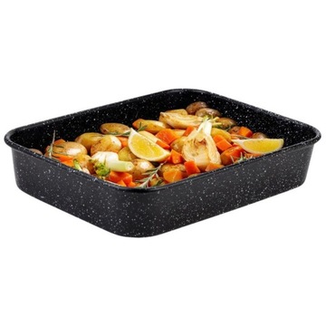 Brytfanna granitowa non-stick nieprzywierająca 34x26x6,5 cm