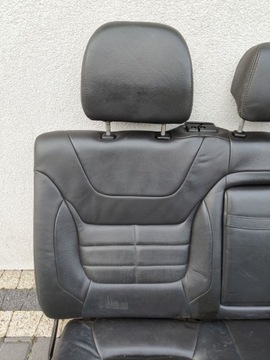MITSUBISHI L200 4 IV DOUBLE CAB POHOVKA ZADNÍ Z PÁSY ČERNÁ KŮŽE