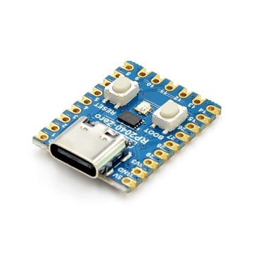 Waveshare RP2040 Zero Raspberry Pi Micropython припаян