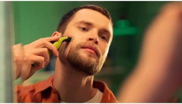 МУЖСКАЯ БРИТЬВА ДЛЯ БРИТЬЯ бороды и бороды PHILIPS OneBlade