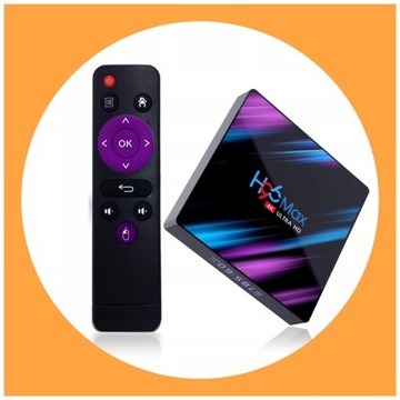 Smart TV Box H96 MAX 4 GB / 64 GB ANDROID DEKODER NETFLIX 4K WIFI ULTRA HD