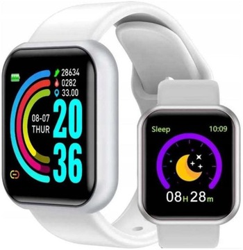 SMARTWATCH ZEGAREK TRENDY SPORTOWY PULS FIT
