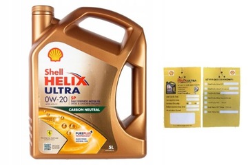 5L OLEJ SHELL 0w20 HELIX ULTRA Acea C5 API SP