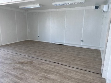 KONTENER BIUROWY PODWÓJNY DUO OPEN SPACE DUŻE WITRYNY KLIMATYZACJA (36m2)