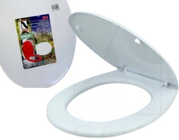 DESKA SEDESOWA WC STARY TYP DŁUGA 51cm BIAŁA PL