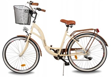 ЖЕНСКИЙ ГОРОДСКОЙ ВЕЛОСИПЕД 26 ЖЕНСКИЙ ECO + LIGHT BASKET 6B