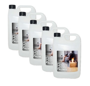 PALIWO DO BIOKOMINKA ZAPACH POMARAŃCZA 5x5L