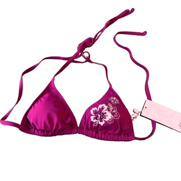 s.Oliver BIKINI W KOLORZE FUKSJI TRÓJKĄTY 32A/B GÓRA 60A/B