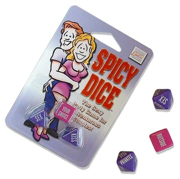 KOSTKI GRA SEKS SPICY DICE GAMES INTYMNA