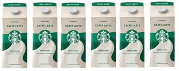 6x 750 мл кофе STARBUCKS Caffe Latte PACK