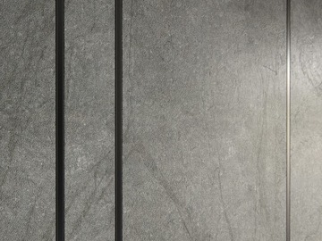 PMMA Черный Двойной рассеиватель 2м для алюминиевых профилей LUMINES для светодиодных лент