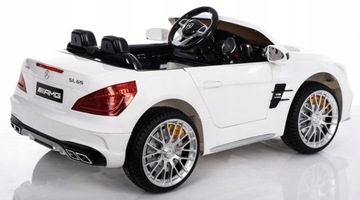 Автомобиль на аккумуляторе MERCEDES SL65 AMG USB, КОЖА, ЭВА