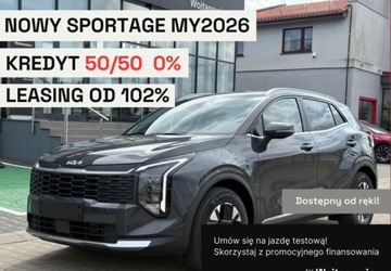 Kia Sportage V 2025 Kia Sportage MY2026 NOWA L 150KM 7dct w kolorze PENTA METAL 1.6 Benzyna