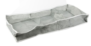 Ящик-контейнер для гардероба, органайзер под кровать, на молнии, большой для обуви, постельных принадлежностей.