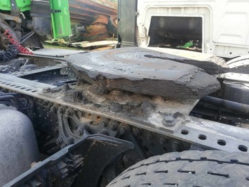 BLACHA POD SIODŁO PŁASKA MERCEDES ACTROS MP4 700 ZŁ