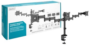 WIESZAK UCHWYT BIURKOWY do 3x MONITORA LCD LED 27'