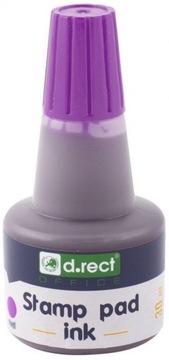 Tusz do stempli D.Rect 30ml fioletowy