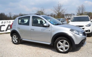 Dacia Sandero I Hatchback 5d 1.6 MPI 84KM 2011 Dacia Sandero Stepway Bezwypadkowe - Niski przebieg - klimatyzacja - Zadba, zdjęcie 9