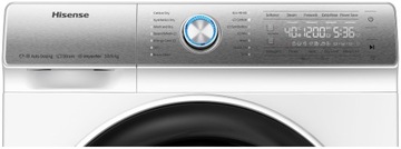 Стиральная машина с сушкой 10/6 кг Пар Паровой инверторный двигатель Автоматическое дозирование