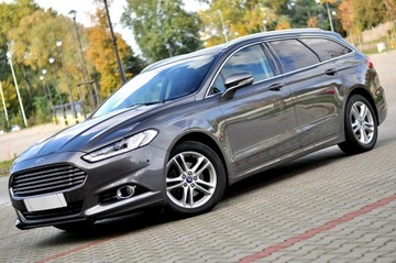 Ford Mondeo V Kombi 2.0 TDCi 150KM 2015 Ford Mondeo Titanium 2,0 TDCi Ledy Convers Skóra, zdjęcie 12