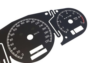 CHRYSLER CROSSFIRE SRT-6 KOTOUČE PŘÍSTROJOVÁ DESKA NÁHRADA BUDÍKY Z MPH NA KM/H