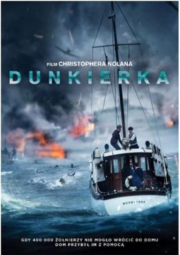 Dvd: DUNKIERKA (2017) Tom Hardy reż. NOLAN - folia