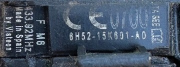 KLÍČEK OVLÁDAČ LAND ROVER FREELANDER 2 II 433,92MHZ 6H52-15K601-AD