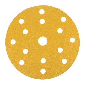 50шт наждачная бумага на липучке 150мм 15ч диск P320