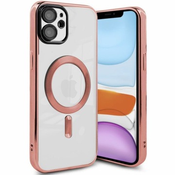 ETUI MAGNETIC SHINE +SZKŁO 9H do IPHONE 11