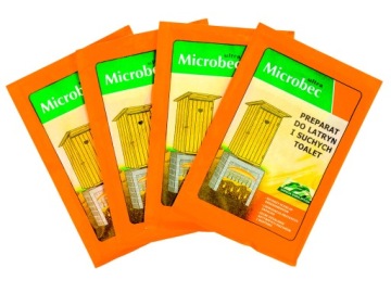 Bros Microbec для уборных и сухих туалетов 4x30г