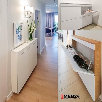 Галошница на 12 пар, 6 полок, ламинат LUX