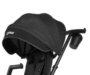 Трехколесный велосипед, коляска 4-в-1, продукт GROW UP Nova Niello Qplay Black