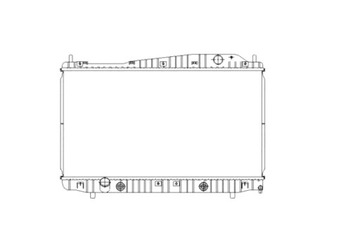 CHLADIČ MOTORU VODY CHEVROLET EPICA EVANDA DAEWOO 2.0
