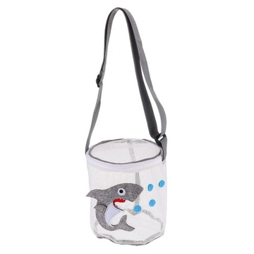 TORBA NA MUSZELKI Z SIATKĄ I ZAMKIEM REGULOWANY